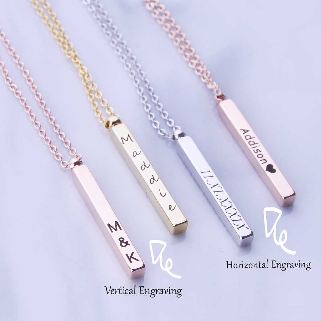 Personalized Gift For Women Personalized Gifts For Mom Engraved Necklace, Name Necklace
