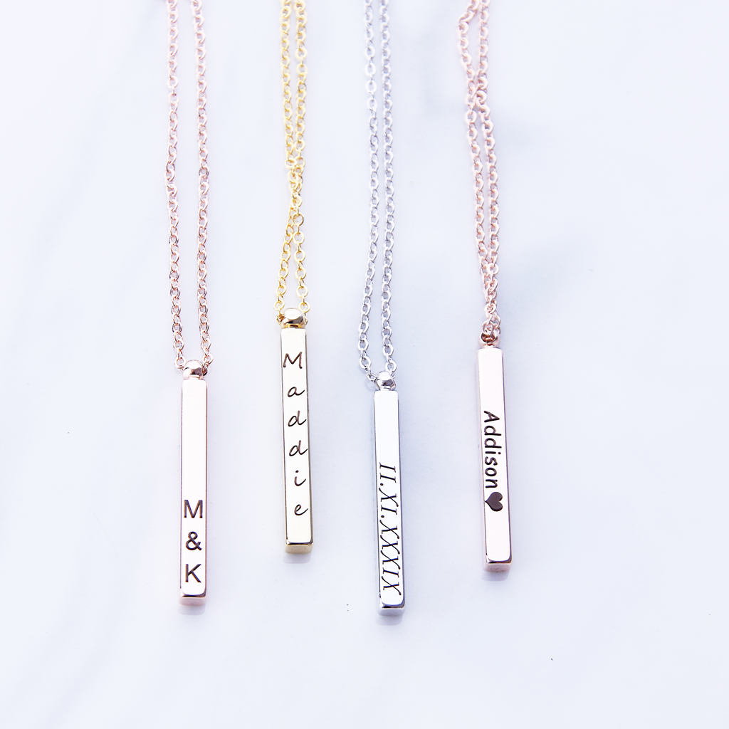 Personalized Gift For Women Personalized Gifts For Mom Engraved Necklace, Name Necklace