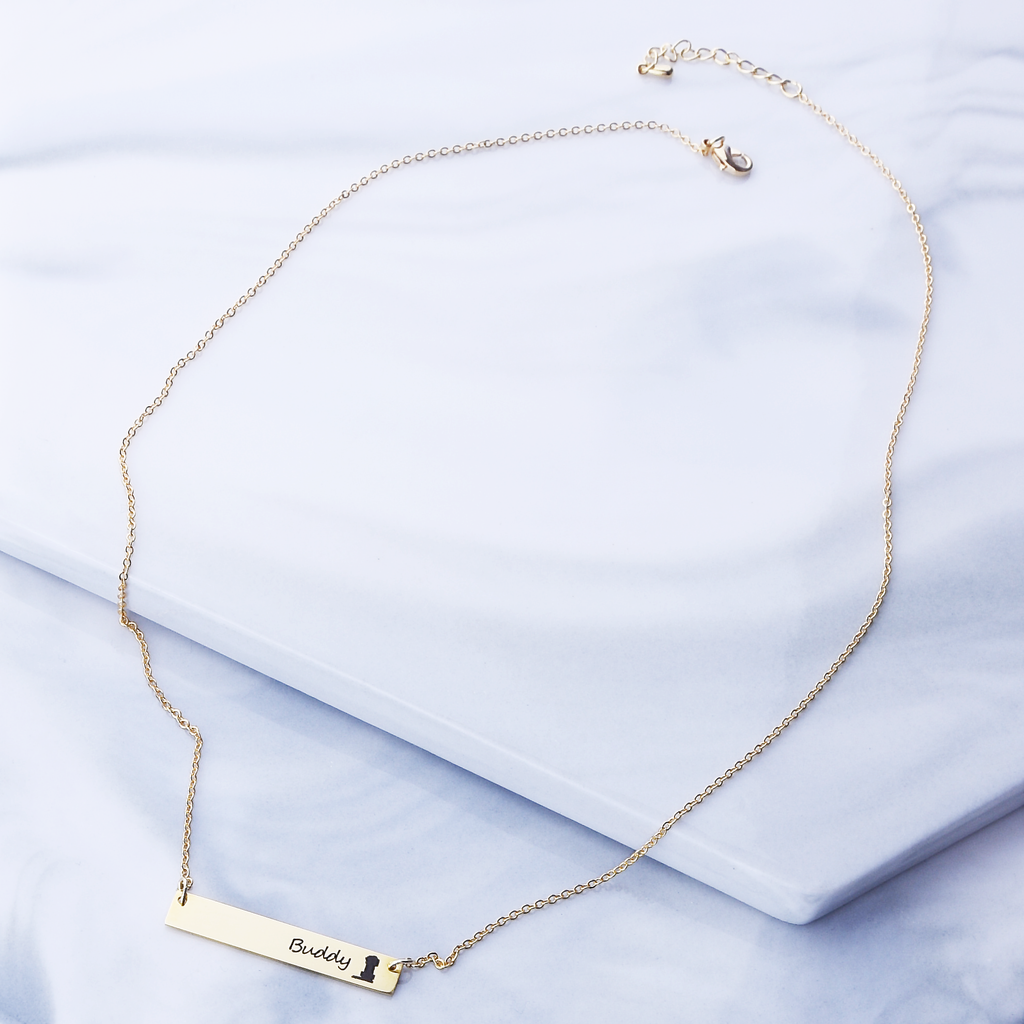 <transcy>Collana proposta regalo damigella d&#39;onore personalizzata Sarai la mia damigella d&#39;onore</transcy>