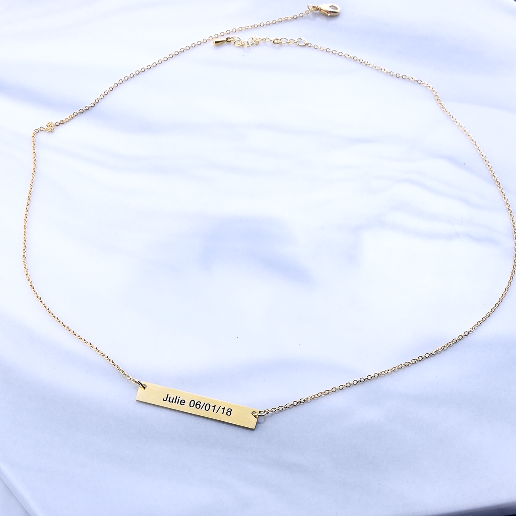 <transcy>Bruidsmeisje cadeau voorstel ketting gepersonaliseerde wil je mijn bruidsmeisje</transcy>