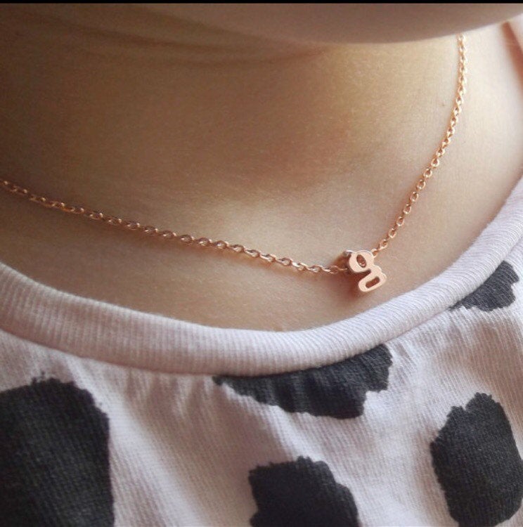 Children's Initial Necklace – Tom Design Shop