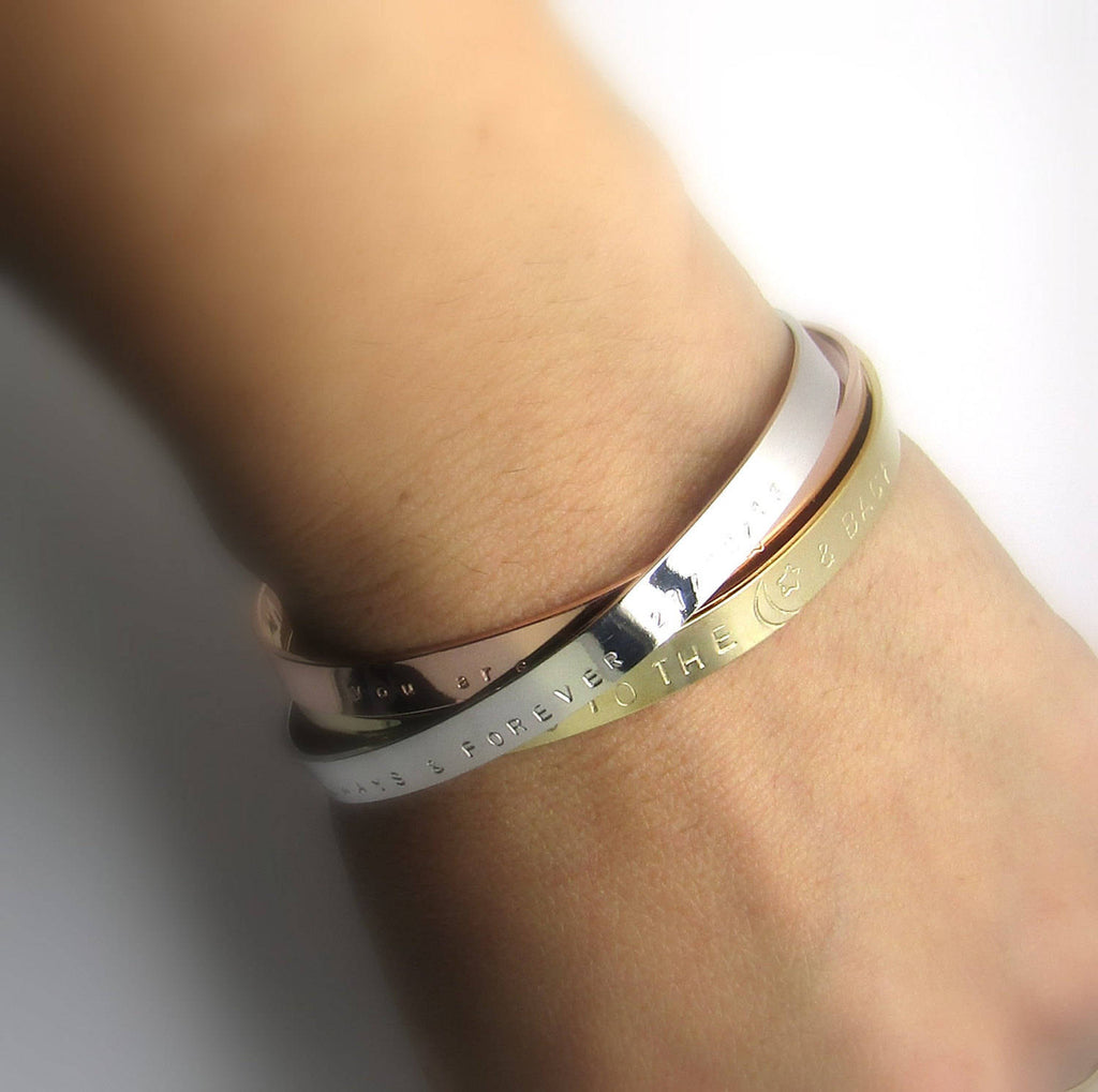Custom coordinates cuff-Silver, rose gold or 16k gold plated coordinates bracelet-hand stamped GPS coordinates location cuff bridesmaid gift