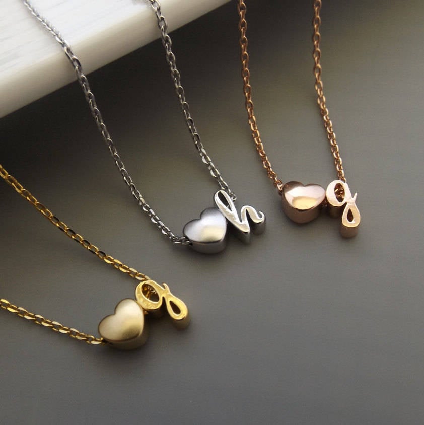 Necklaces in Gold, Silver & Rose Gold