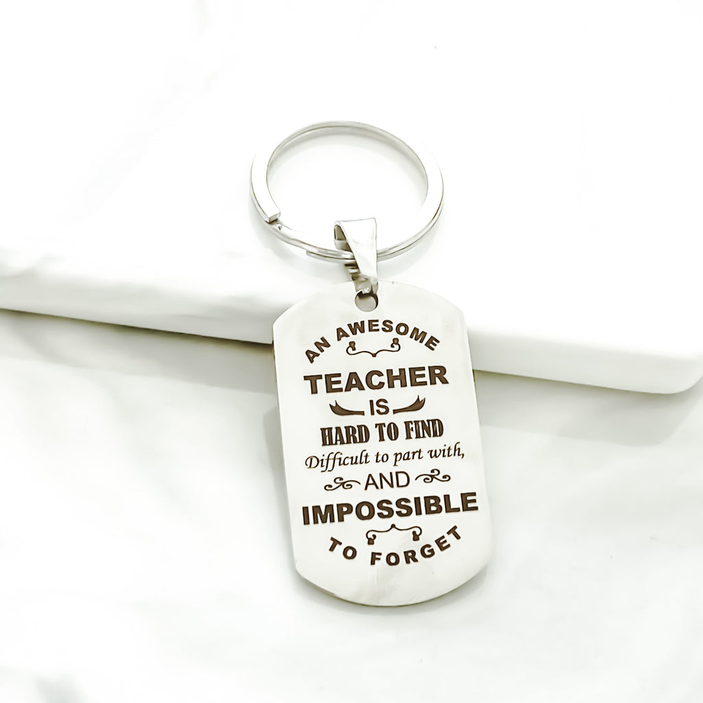 Personalised Teacher Gift, Custom Teacher Key chain Teacher Keyring , End of School Gift, Gifts for Teacher, Teachers Pet Teacher Keychain