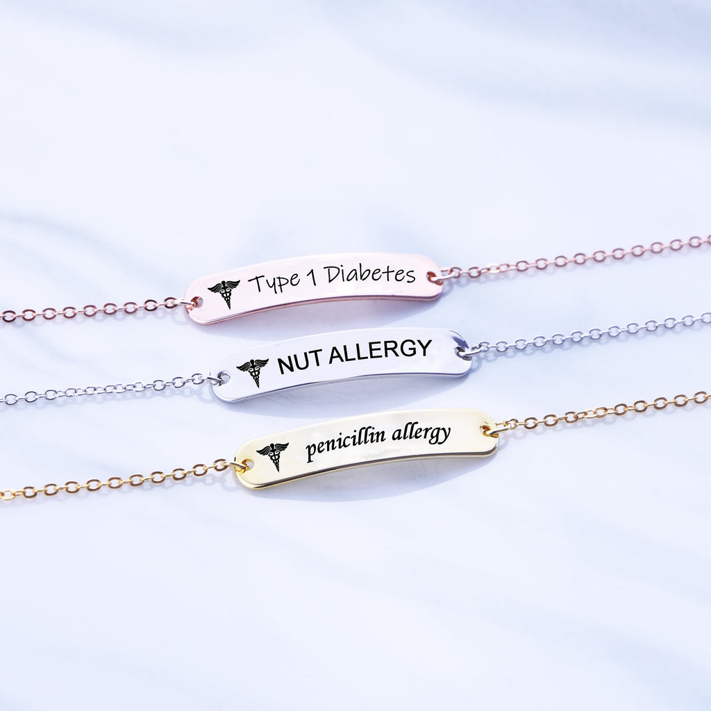 <transcy>Bracelet d&#39;alerte médicale</transcy>