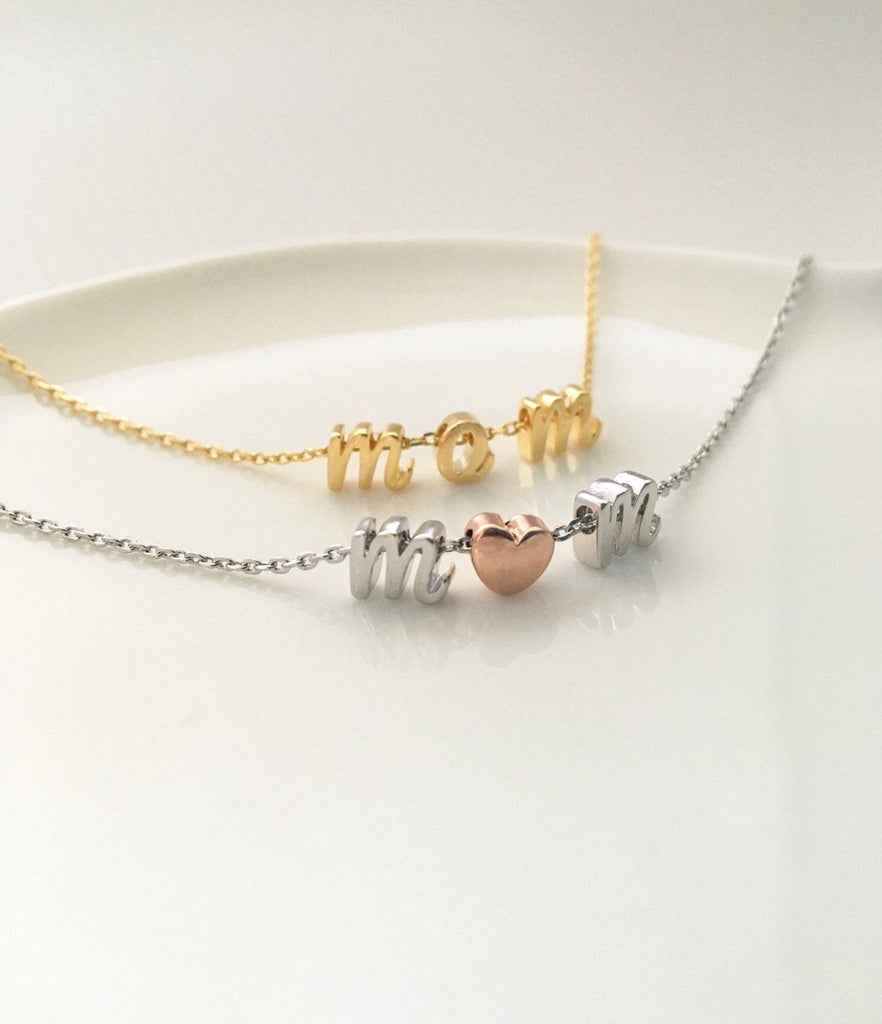 Mother's Day Gift • Personalized Mom• Mom Necklace•Mothers Jewelry• Gift For Mom• Mothers Necklace•Custom Mom Necklace•Personalized Necklace