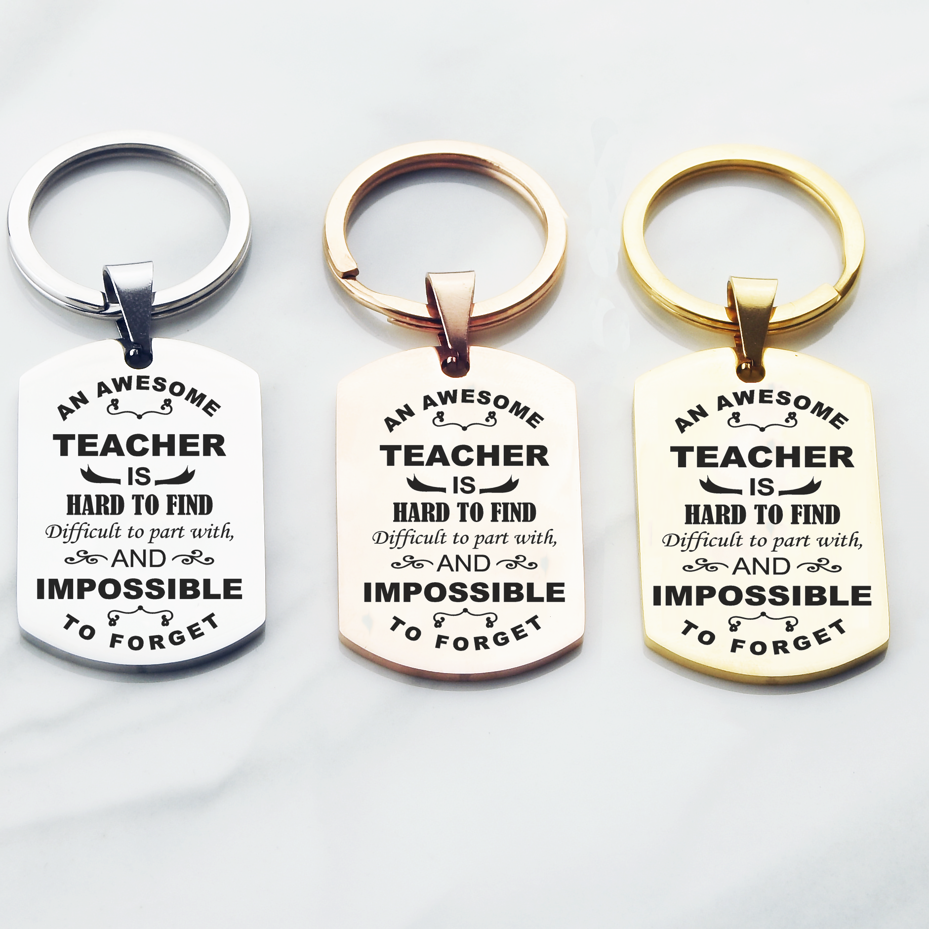 Teacher keychain deals